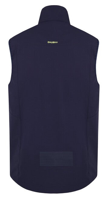 HUSKY Salien Men's Softshell Vest, Navy Blue