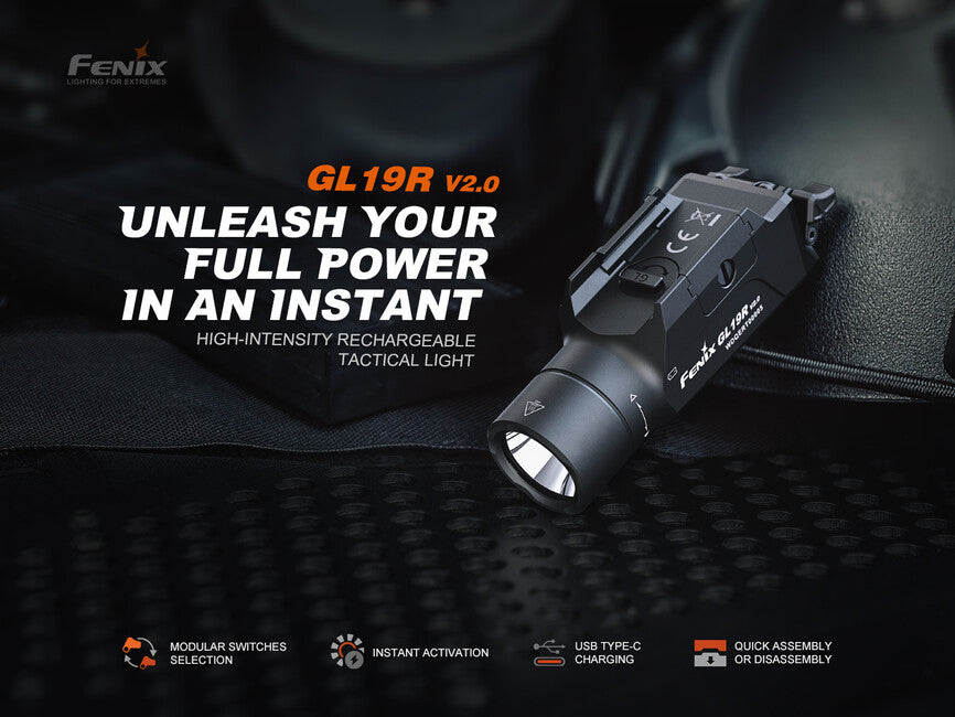 Fenix GL19R V2.0 Weapon Light