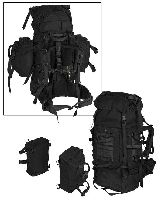 Mil-Tec Teesar Backpack 100L, Black