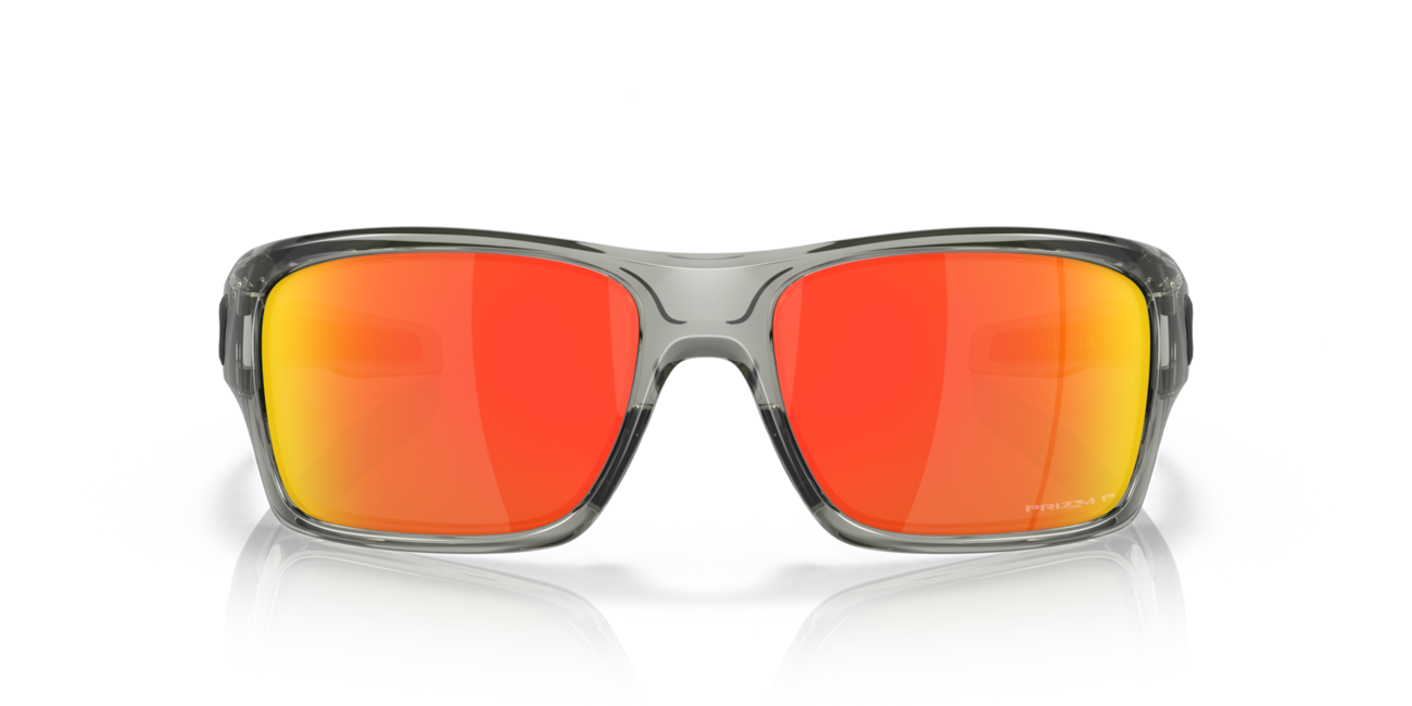 Oakley Turbine Sunglasses, Grey Ink Frame, Prizm Ruby Polarized Lens, 65