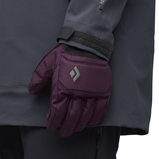 Black Diamond Mission Women's Winter Gloves, Blackberry