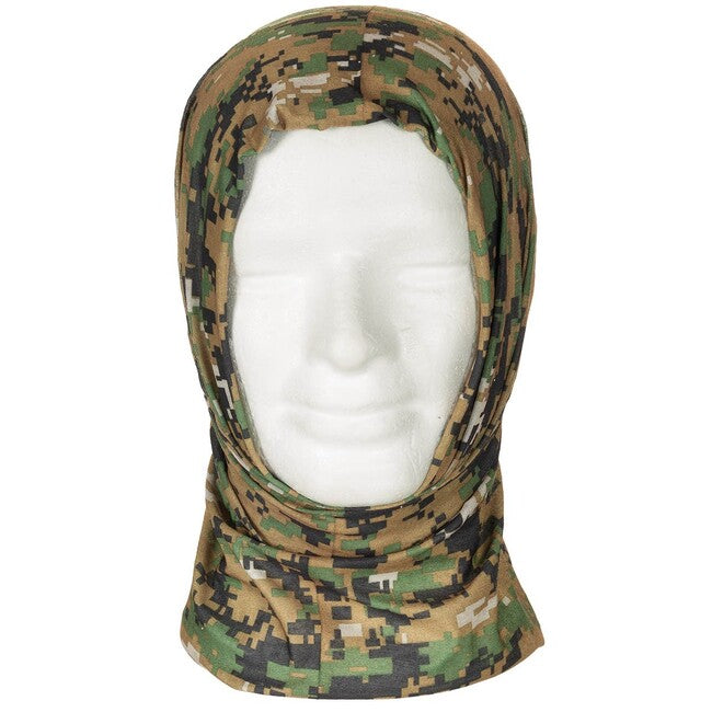 MFH Neck Gaiter, Digital Woodland