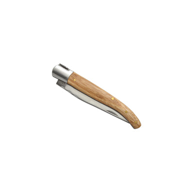 Baladeo Tradition Folding Knife with Ash Wood Handle