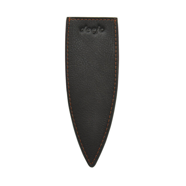 Deejo Leather Sheath, Brown Mocca