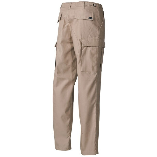 MFH US Combat BDU Tactical Pants, Khaki