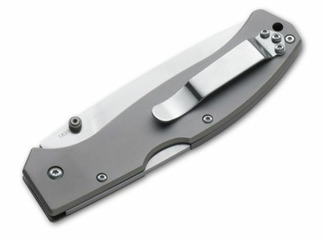 Boker Titan Drop Pocket Knife, 9.3 cm, Titanium
