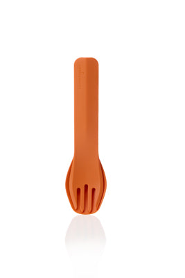 Humangear GoBites BIO DUO Utensils, Orange