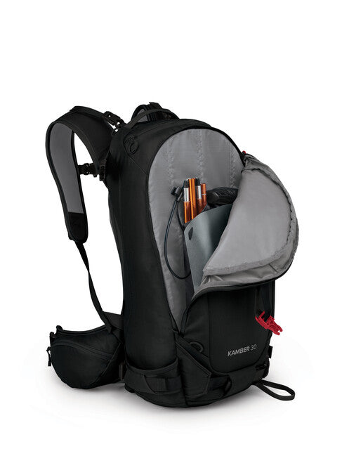 OSPREY Kamber 30 Ski Touring Backpack, Black