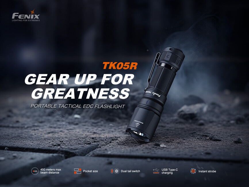 Fenix TK05R Rechargeable LED Flashlight