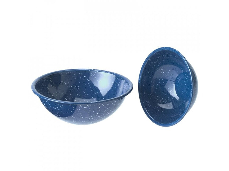 GSI Outdoors Hlboké smaltované misky Mixing Bowl 155 mm, modrá