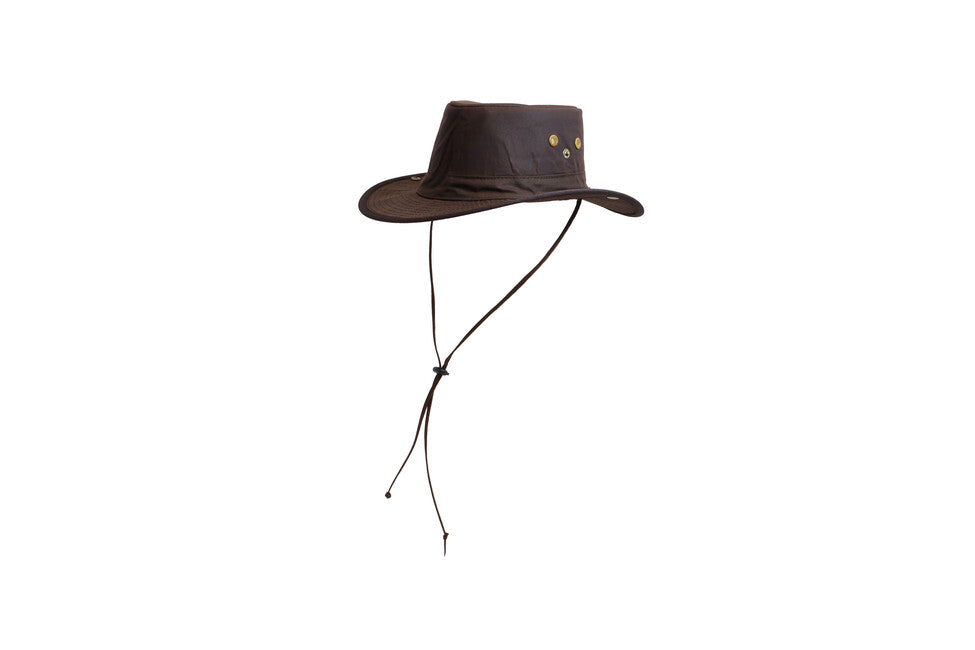 Origin Outdoors Crushable Hat Oilskin, Brown