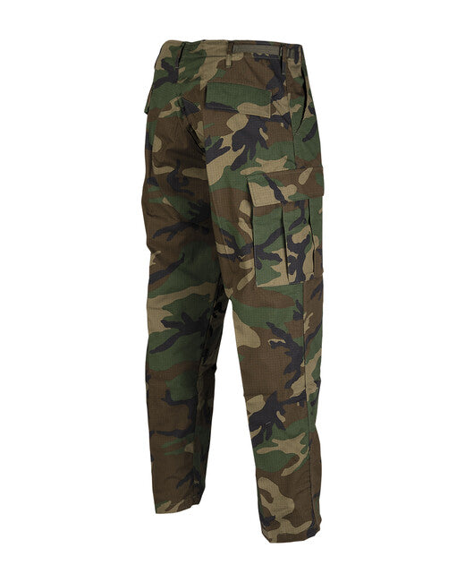 Mil-Tec US BDU Field Rip-Stop Pants, Woodland