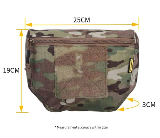 Emersongear Puzdro na pripevnenie k nosiču plátov AVS JPC CPC Drop Down, multicam arid