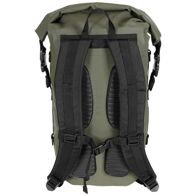 MFH Dry Pak 30 Backpack, Olive Green, Waterproof