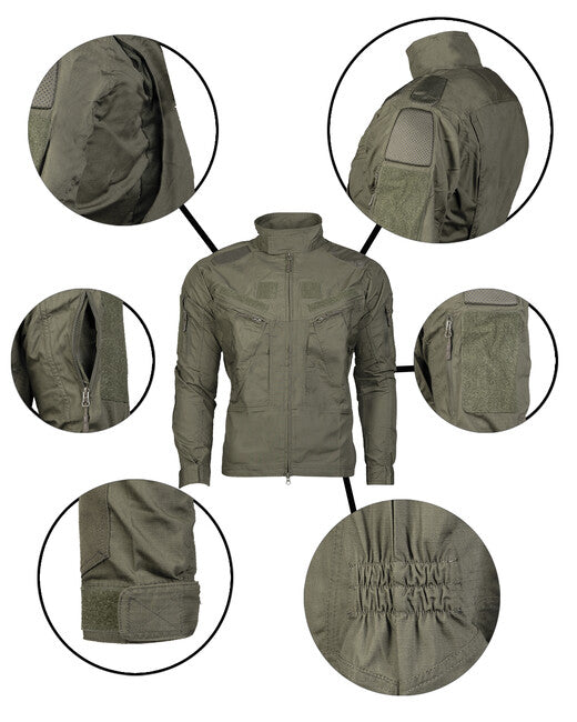 Mil-Tec Combat Chimera Jacket, Green