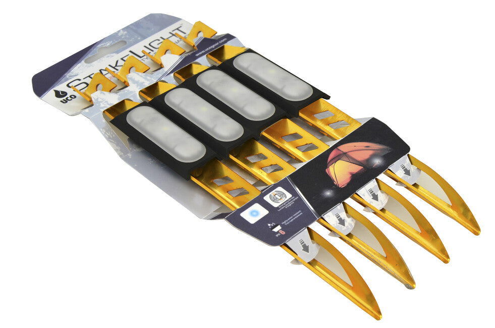 UCO Tent Pegs with LED 23 cm 4 pcs