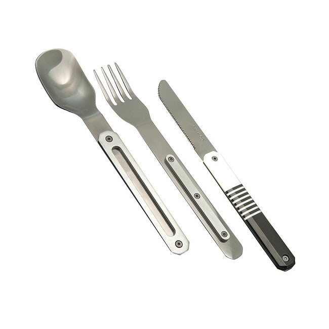 Akinod A01M00043 Cutlery Set 12h34, Black Mariniere