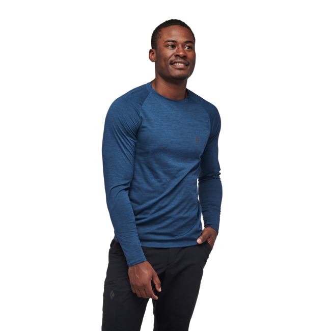 Black Diamond Lightwire Tech Men's Long-Sleeve Shirt, Indigo