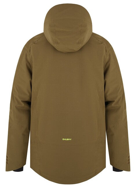HUSKY Gambola Men's Ski Jacket, Dark Khaki
