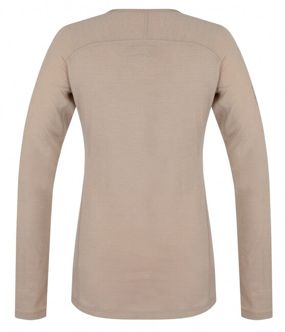 HUSKY Women's Merow Thermal Long Sleeve Shirt L, Beige