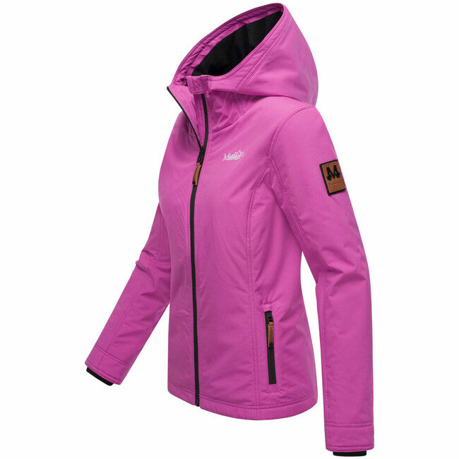 Marikoo Women's Transition Jacket with Hood, Blackberry