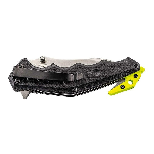 Herbertz TOP-Collection Single-Hand Rescue Knife 8.5cm, G10, Black
