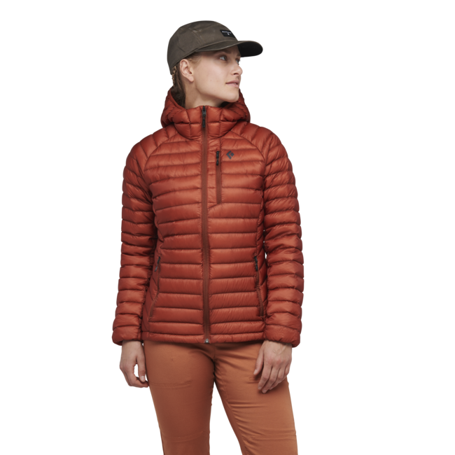 Black Diamond Approach Women's Down Jacket, Burnt Sienna