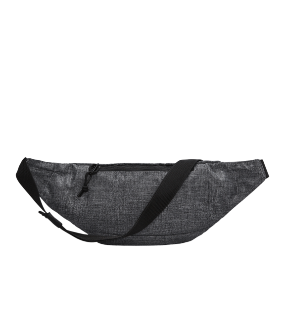Forvert Melange Levi Waist Bag 2L, Black Melange