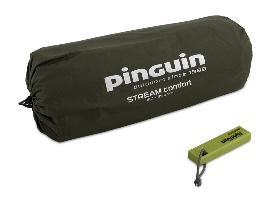 Pinguin Stream Comfort Sleeping Mat, Khaki