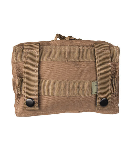 Mil-Tec Small Horizontal MOLLE Pouch, Coyote
