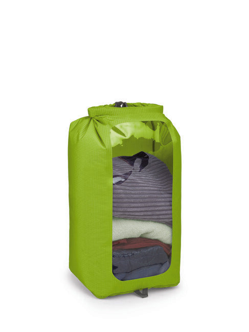 OSPREY Dry Sack 35 W/Window, Lime Green