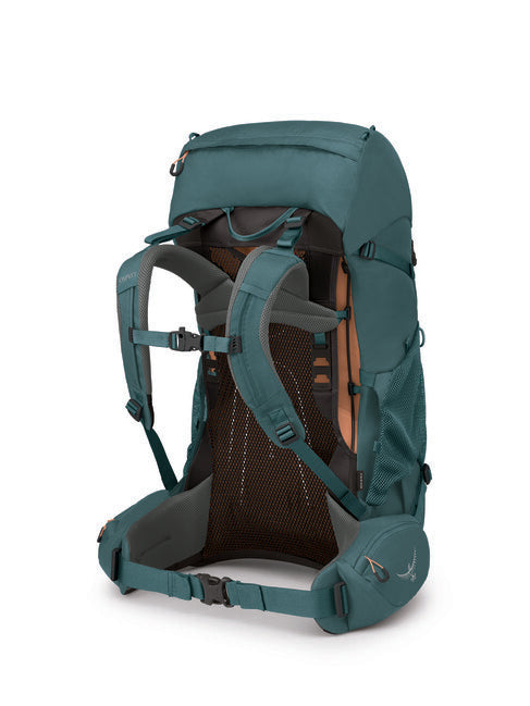 Osprey Renn 50 Backpack, Cascade Blue/Melon Orange