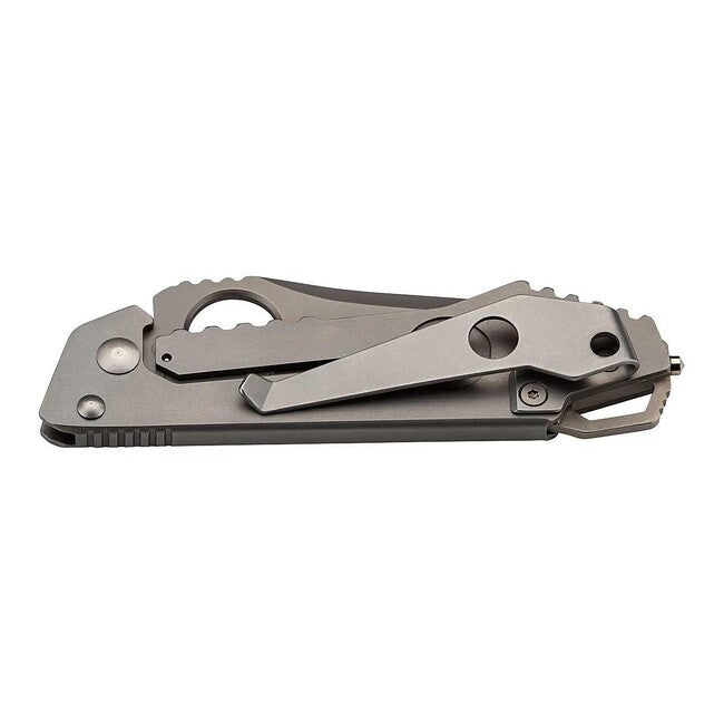 Herbertz One-Handed Light Pocket Knife 7cm, Stainless Steel, Matte, Glass Breaker
