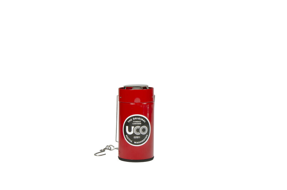 UCO Candle Lantern Aluminum, Red