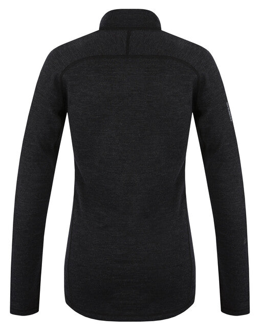 HUSKY Merino Long Sleeve Shirt Merow, Black