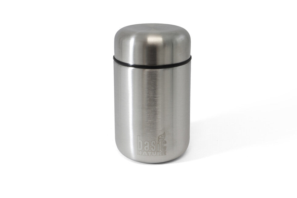 BasicNature Stainless Steel Food Container 0.4 l