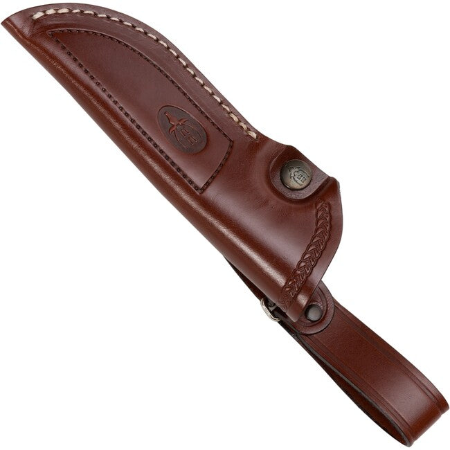 MUELA HUSKY Fixed Blade Knife, Wood Handle