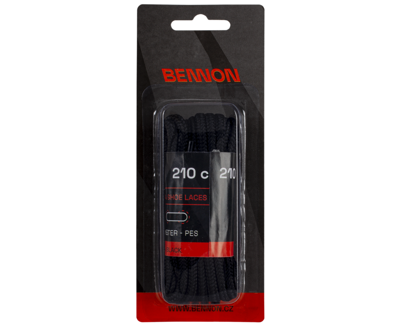 Bennon Laces Black Box 210 cm