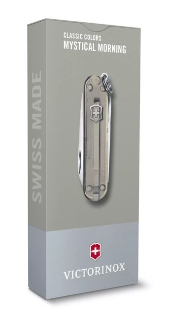 Victorinox Classic SD Pocket Knife, Grey, Transparent