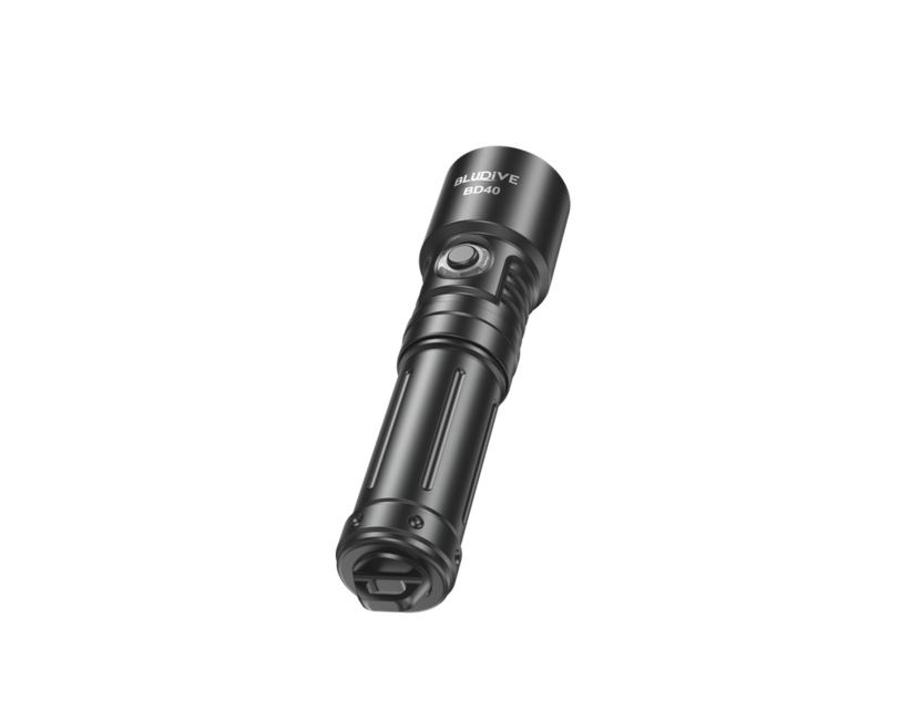 Bludive BD40 Diving Flashlight, Black