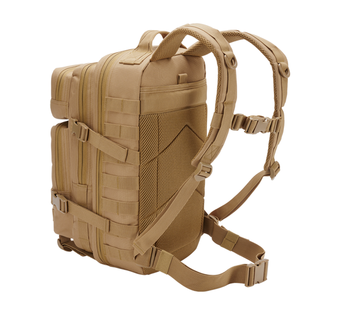 Brandit US Assault Pack Medium 25L Backpack, Camel