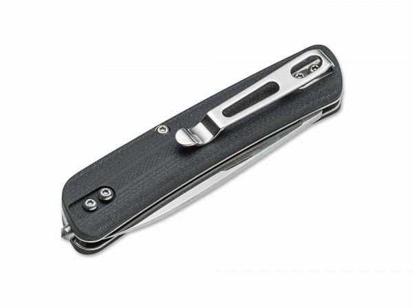 BÖKER Tech Tool City 1 Folding Knife 7.1 cm, Black, G10, Glass Breaker