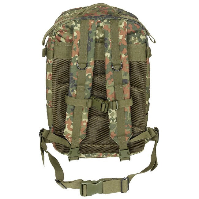 MFH Assault II Backpack, BW Camo
