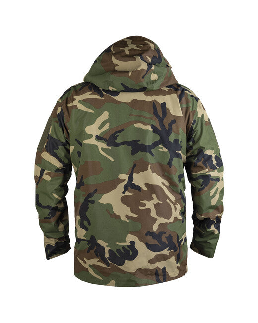 Mil-Tec Wet Weather Jacket GEN.II with Liner, Woodland