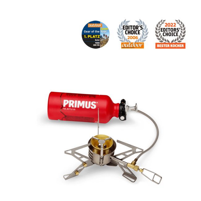 Primus OmniFuel II Stove with Fuel Bottle and Case