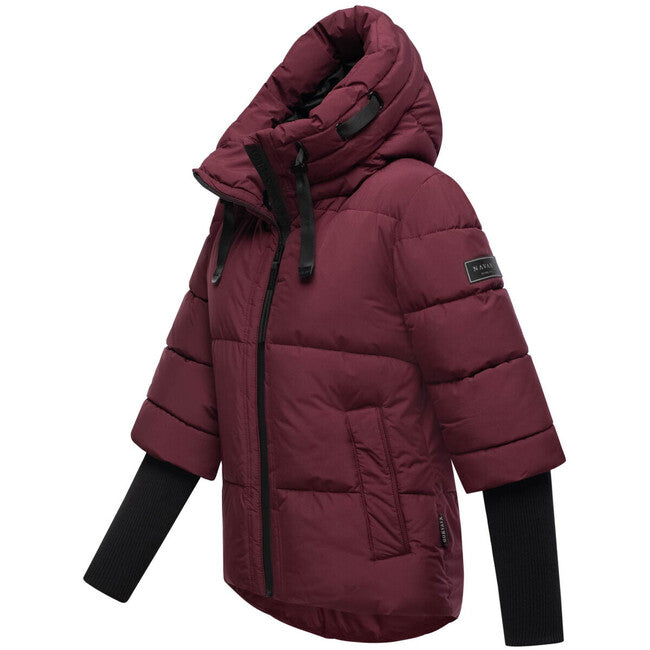 Navahoo Women's Winter Jacket LOTUSHERZ XIV, Wine