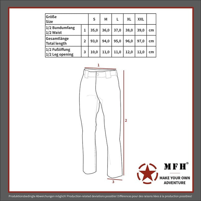 Fox Outdoor Thermal Functional Long Underwear, Black