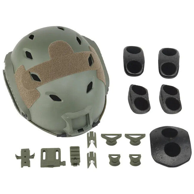 DRAGOWA Tactical Fast BJ Tracker Helmet, CP