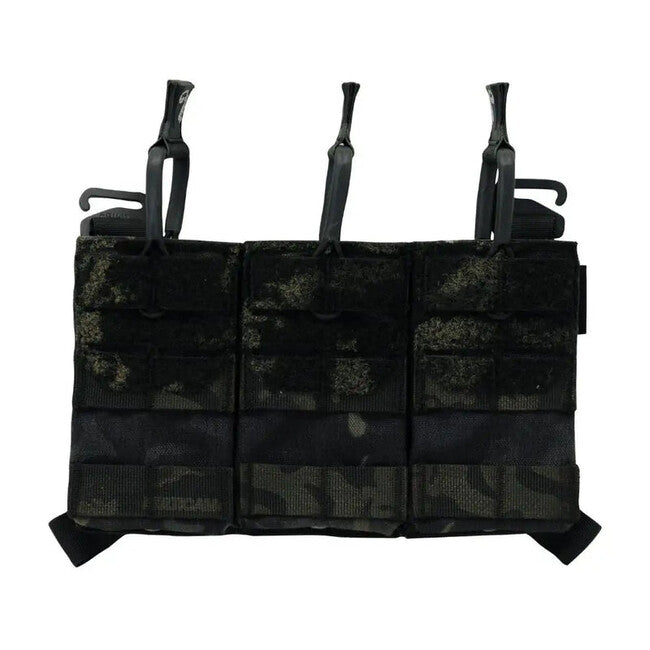 Agilite AG3 Placard Triple Magazine Pouch, Multicam Black