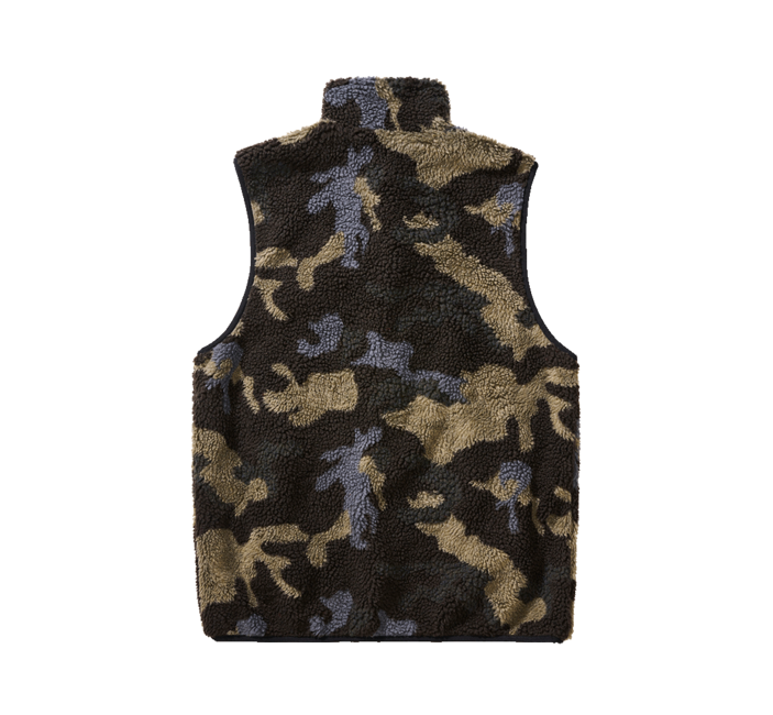 Brandit Teddyfleece Fleece Vest, Dark Camo